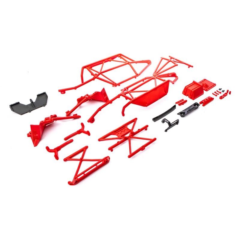 Cage set, complete, red: capra 4ws utb