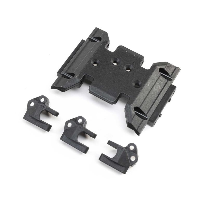 Skid plate & upper link mounts: scx10 iii bc