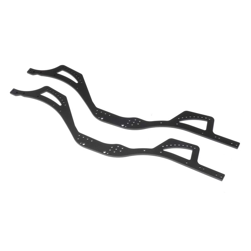 Chassis rail set, alum: pro