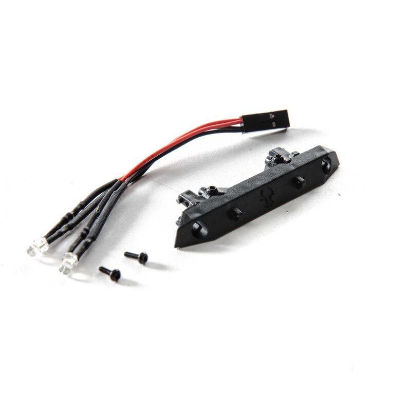 Scx24 crc front bumper w/ leds