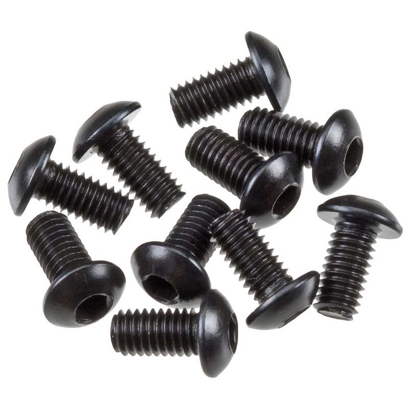 Axa0113 hex socket button head black m3x6mm