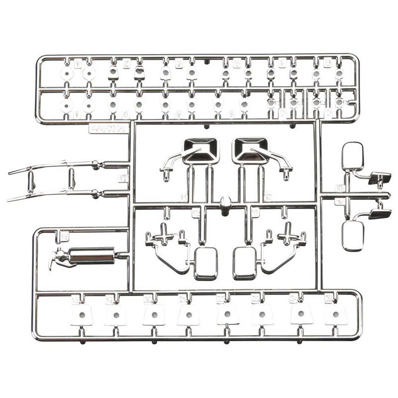 Ax80048 exterior detail parts tree chrome