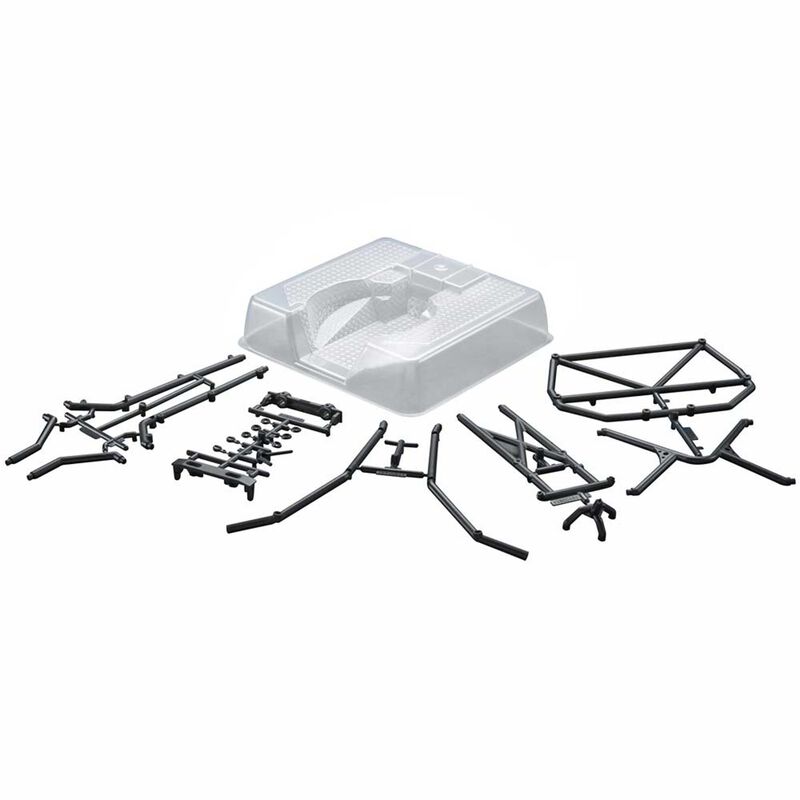 Ax80046 roll cage flat bed scx10