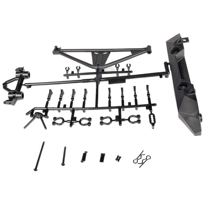 Ax80126 rrbumper/tirecarrierscx10/poison spyd
