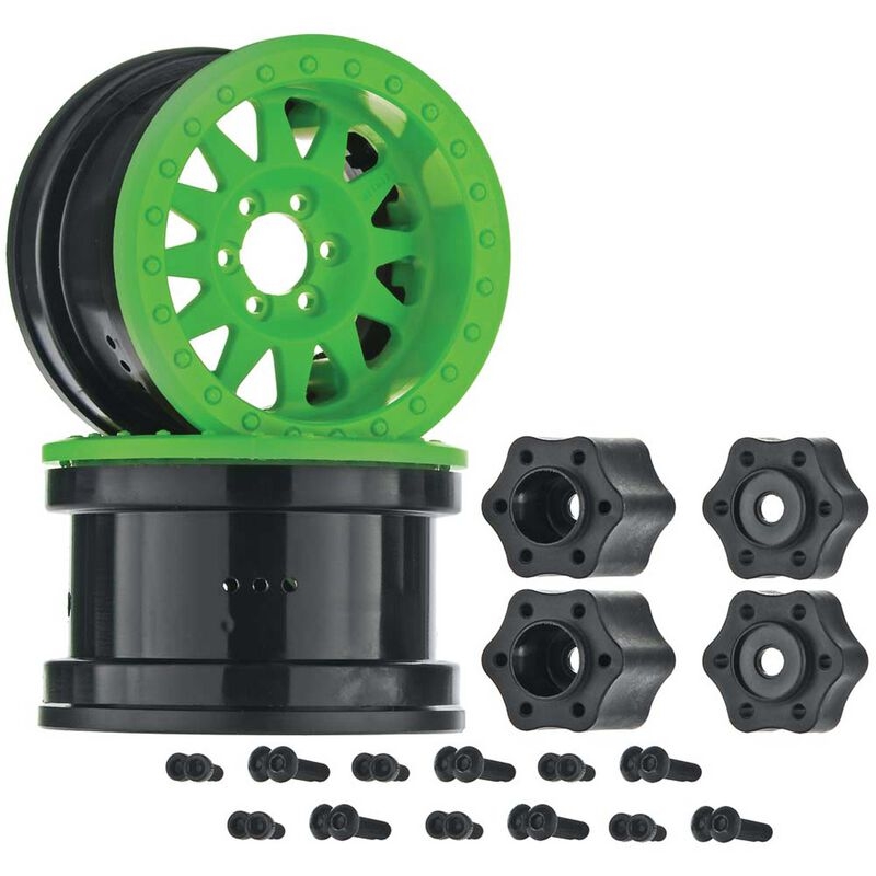 Ax31363 2.2 method beadlock wheel ifd green (2)