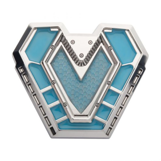RÉPLICA MARVEL BLACK PANTHER WAKANDA PARA SEMPRE PIN IRONHEART ARC REACTOR