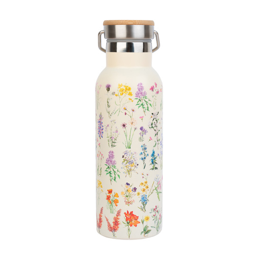 GARRAFA METÁLICA COM PEGA WILD FLOWERS