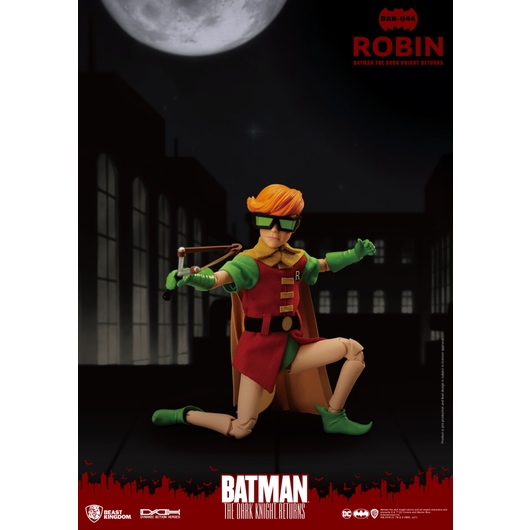 FIGURA DYNAMIC8H DC COMICS BATMAN O REGRESSO DO CAVALEIRO DAS TREVAS ROBIN