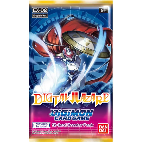 Digimon Card Game Digital Hazard EX-02 Booster