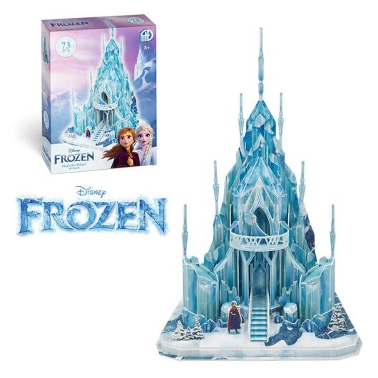 PUZZLE 3D DISNEY FROZEN CASTELO DE GELO DE ELSA