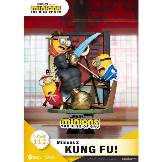 FIGURA DSTAGE MINIONS 2 KUNG FU