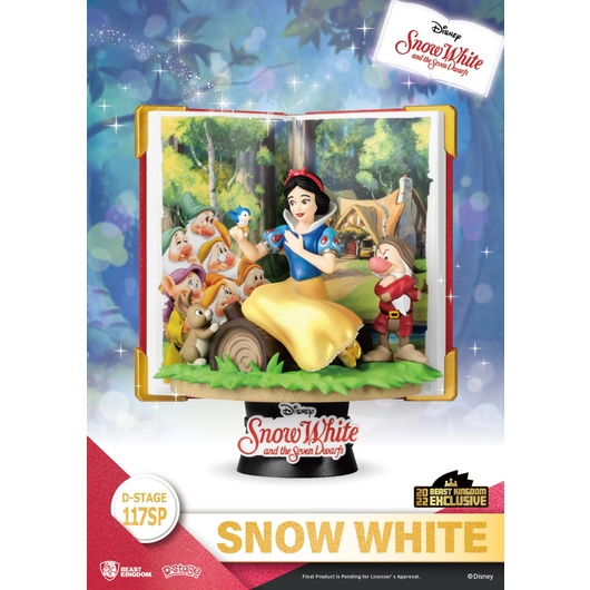 SET DE 2 FIGURAS DSTAGE DISNEY BRANCA DE NEVE E GRIMHILDE A RAINHA MÁ