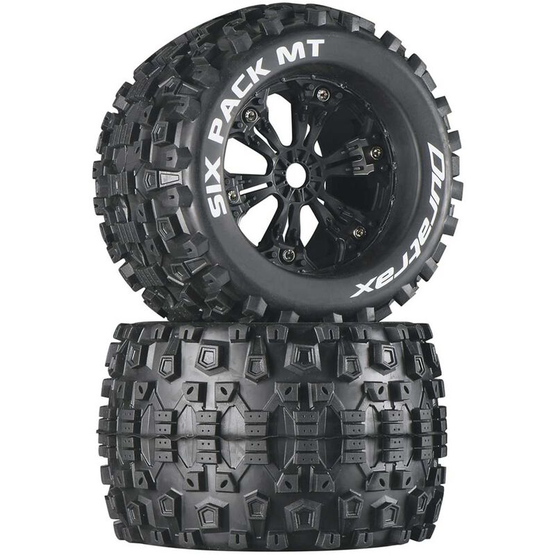 Six pack mt 3.8’’ mounted black (2)