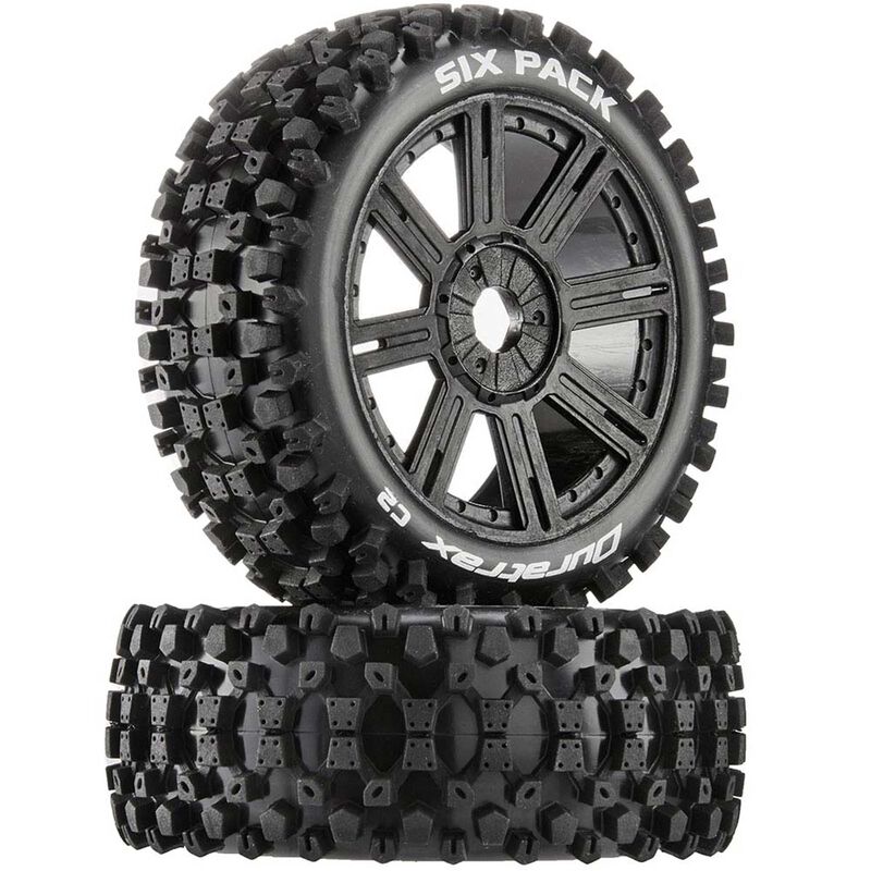 Six pack buggy c2 - soft mounted spoke black