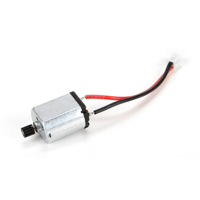 Motor and pinion gear: 1:24 4wd temper