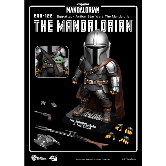 FIGURA EGG ATTACK STAR WARS THE MANDALORIAN