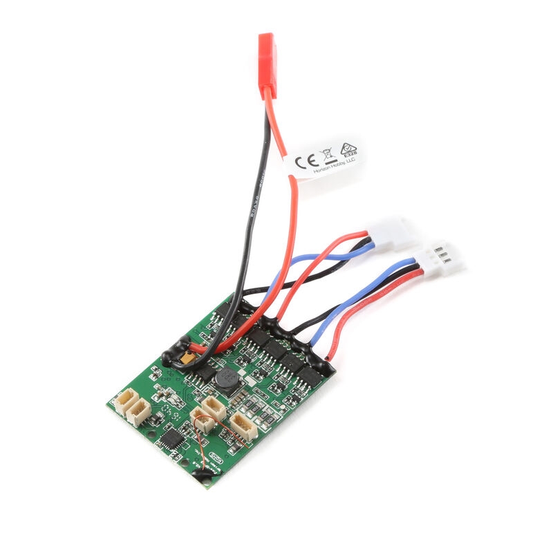 As6410nblt rx:dsmx 6-ch as3x w/twin brushless esc