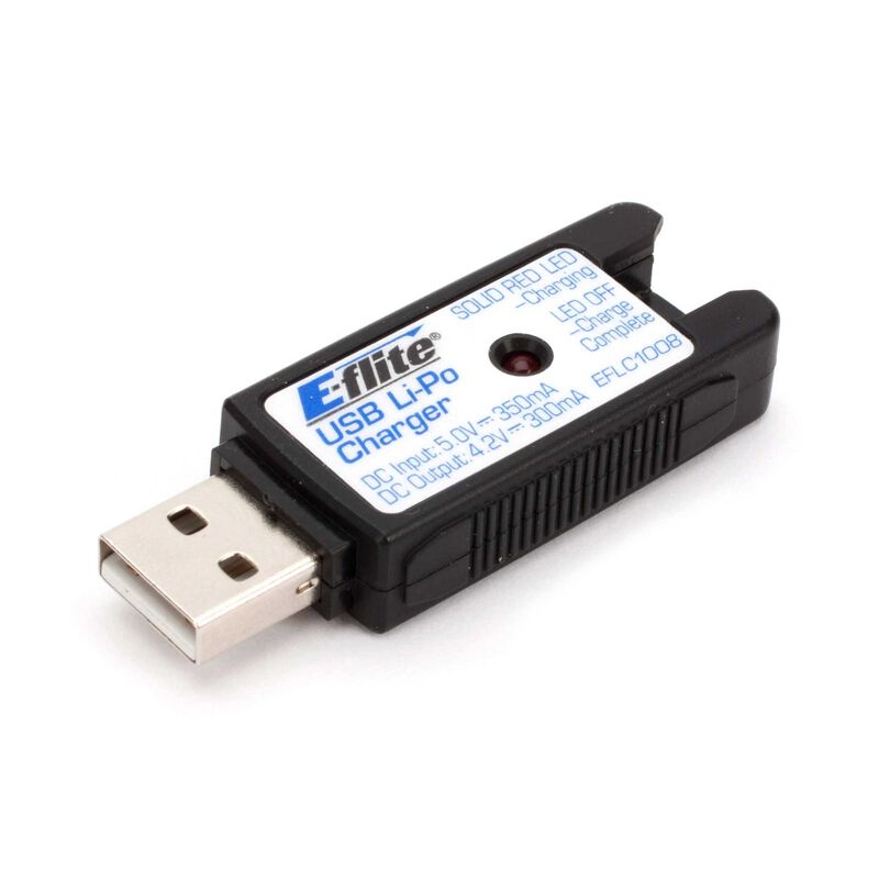 E-FLITE LiPo 1S USB 350maAh