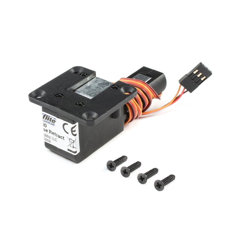 Nose gear 90 degree electric retract