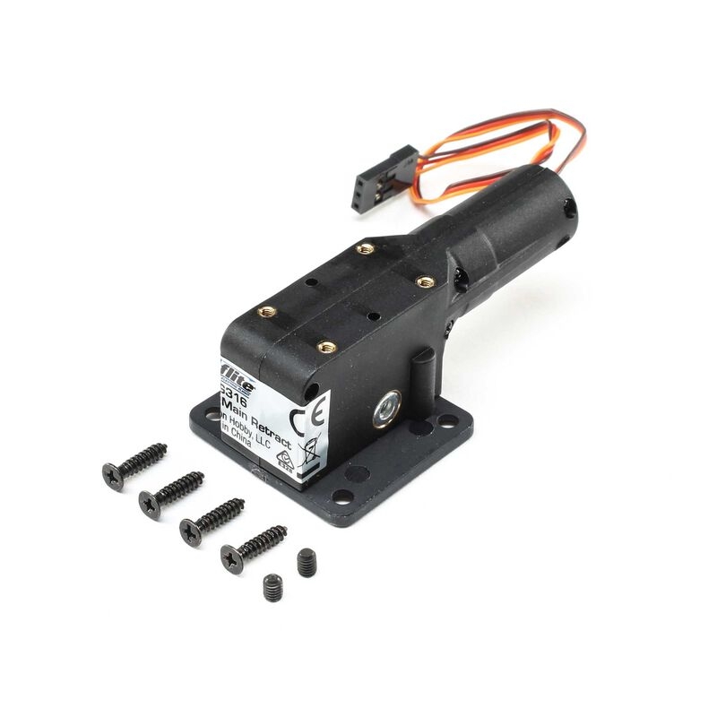 E-retract unit: main gear 80mm edf