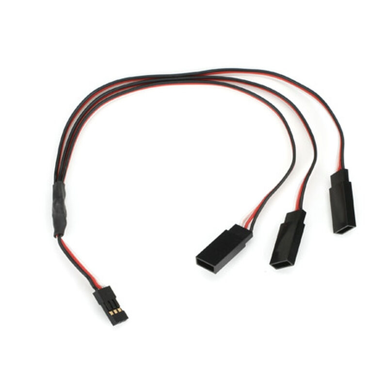 10 - 15 size triple plug y harness