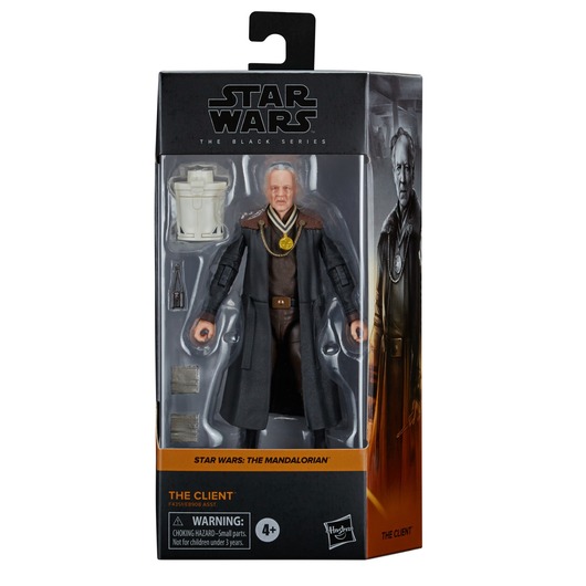 FIGURA STAR WARS THE MANDALORIAN O CLIENTE SÉRIE BLACK