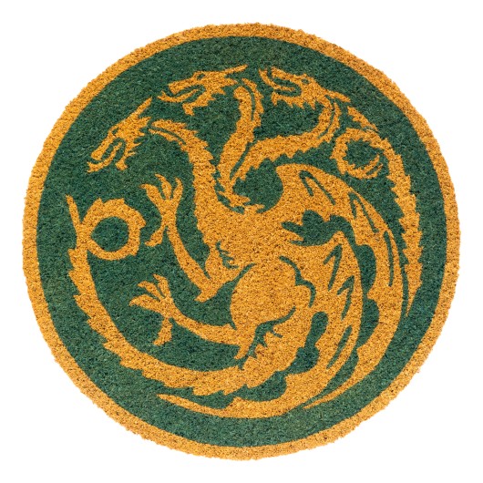 TAPETE DE PORTA GUERRA DOS TRONOS - A CASA DO DRAGÃO