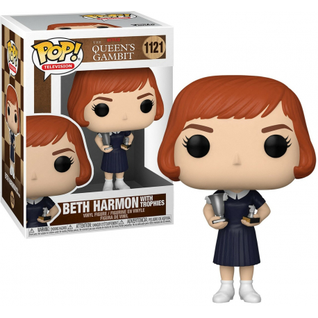 Pop! TV: The Queens Gambit - Beth with Trophies 1121
