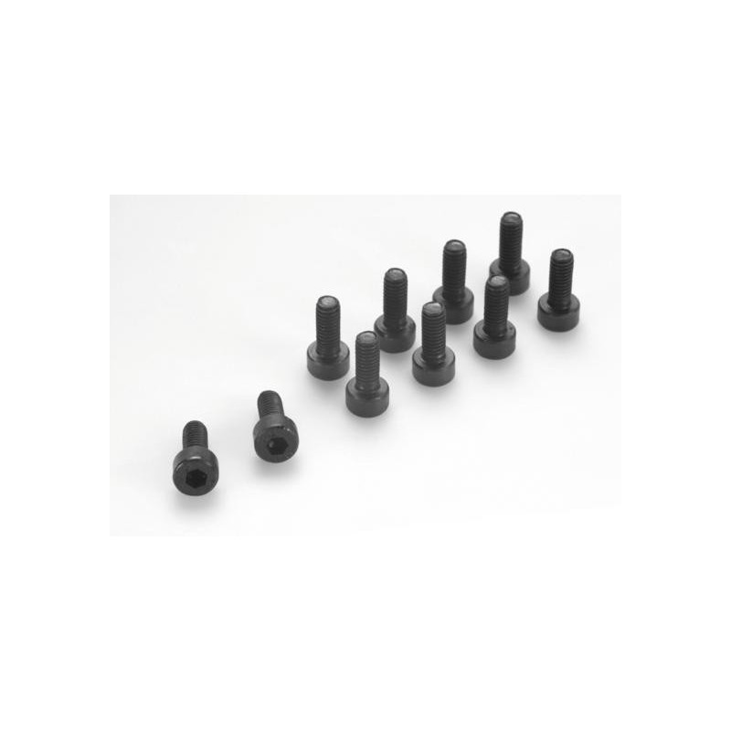 Socket head screw, M3X25, Steel (10pcs)