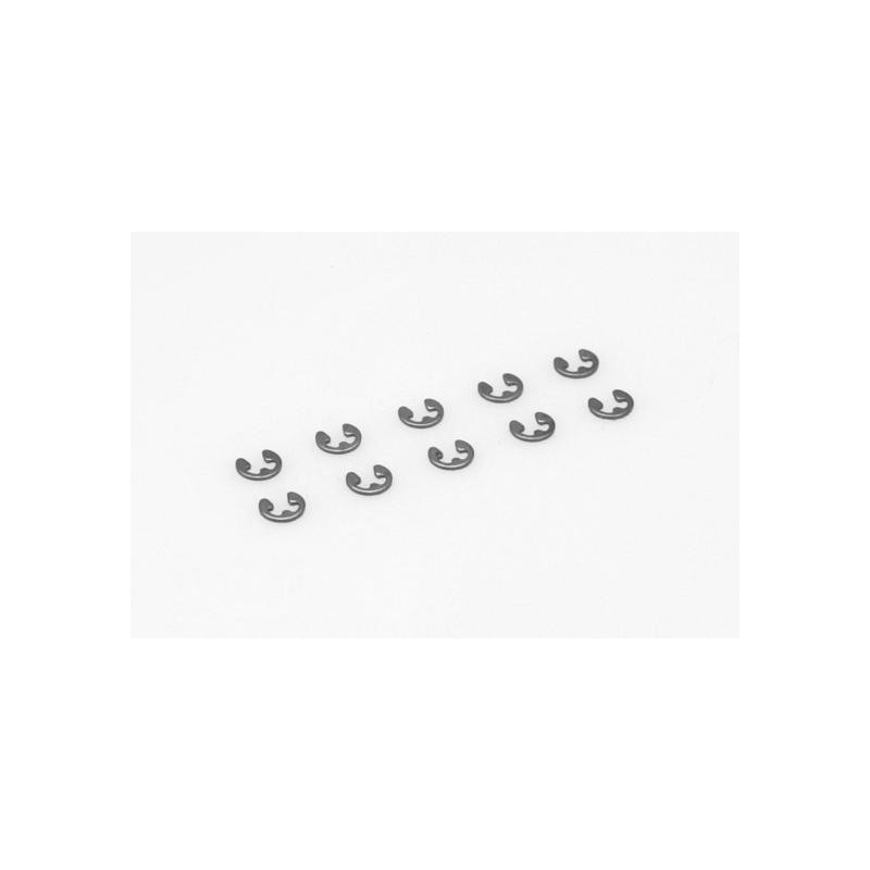 E-Clips - 1,2mm - Spring Steel - 10 pcs