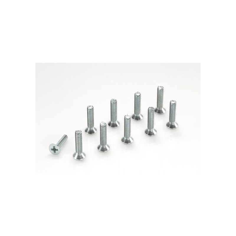 Countersunk screw, M4X16, Galvanized Steel (10pcs)