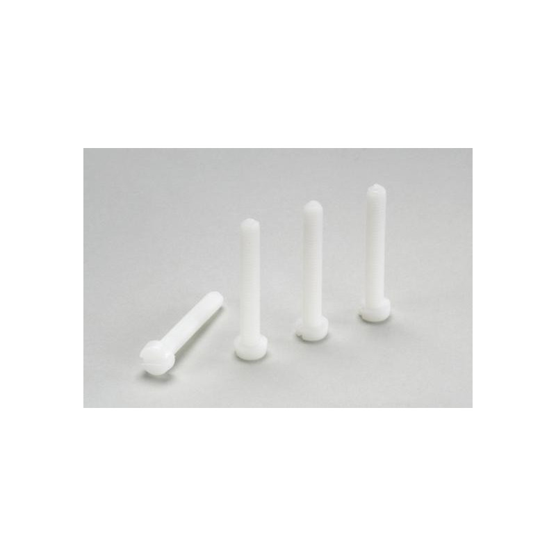 Pan Head Screw - M4X20 - Nylon - 5 pcs