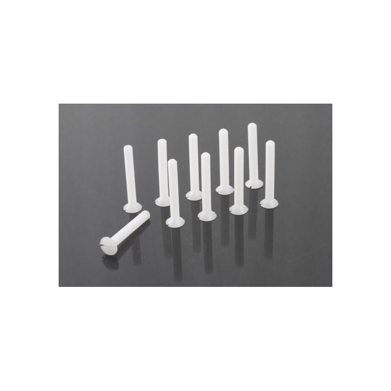 Countersunk screw, M3X10, Nylon (5pcs)