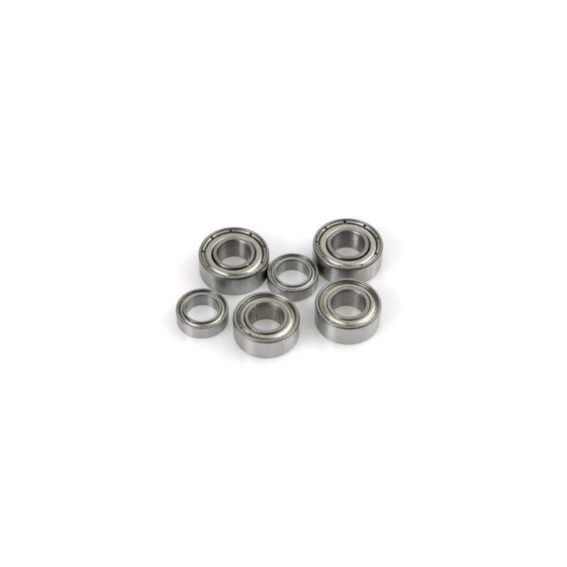 Chrome Ball Bearing ABEC 3 , metal shielded , 6X12X4 - MR126ZZ, (2 pcs)