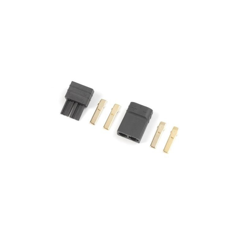 Traxxas gold connector, Male + Female