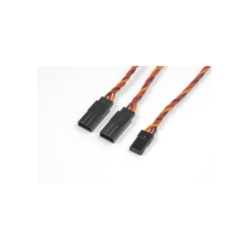 Y-lead twisted JR/Hitec, 22AWG, 15cm (1pc)
