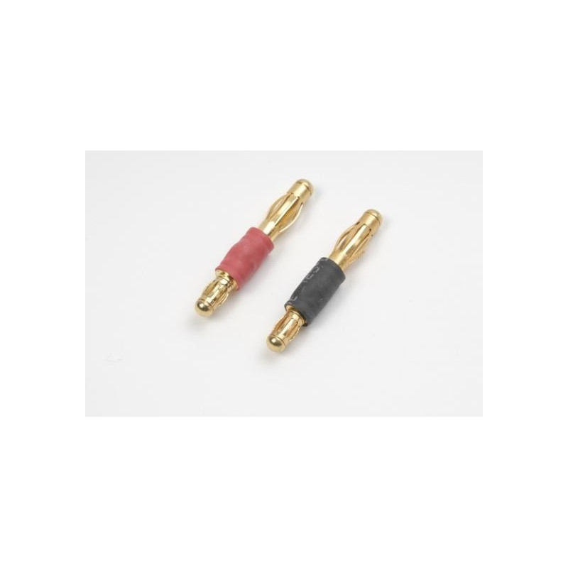 Converter 3.5mm gold to 4.0mm gold connector (1pair)