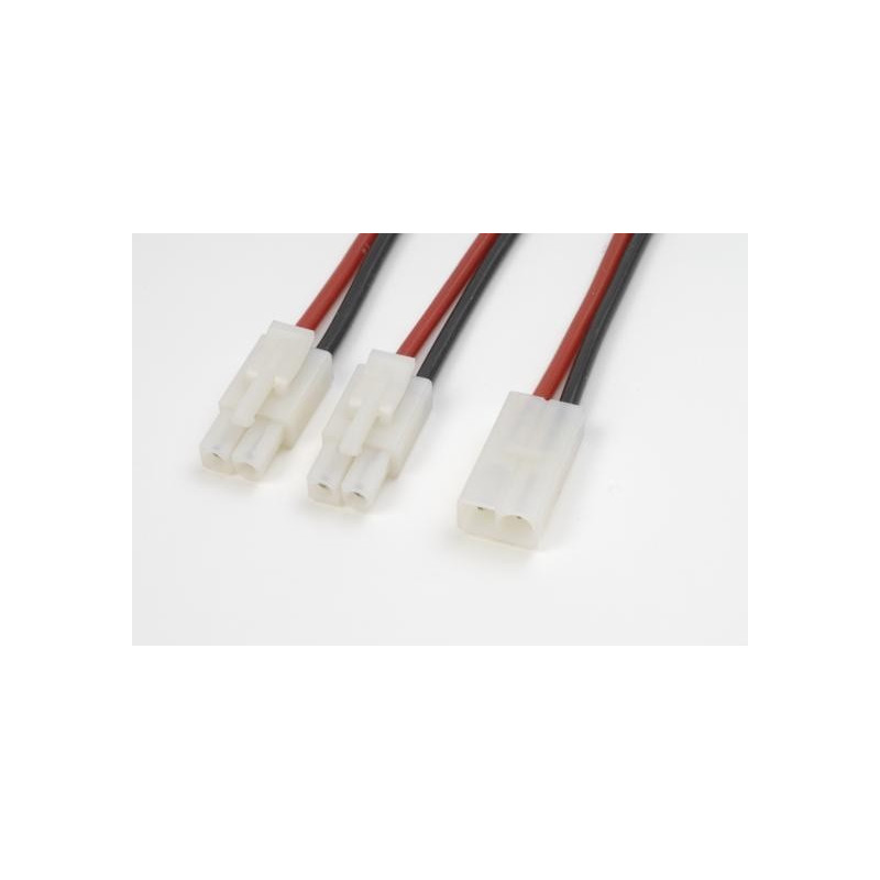 Y-lead Parallel Tamiya, silicon wire 14AWG (1pc)