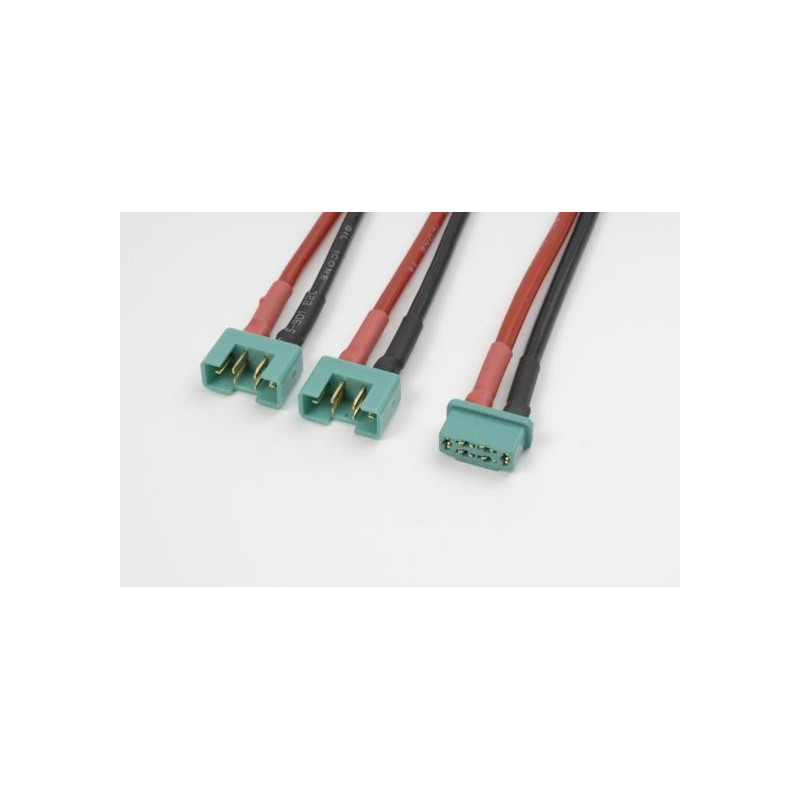 Y-lead Parallel MPX, silicon wire 14AWG (1pc)