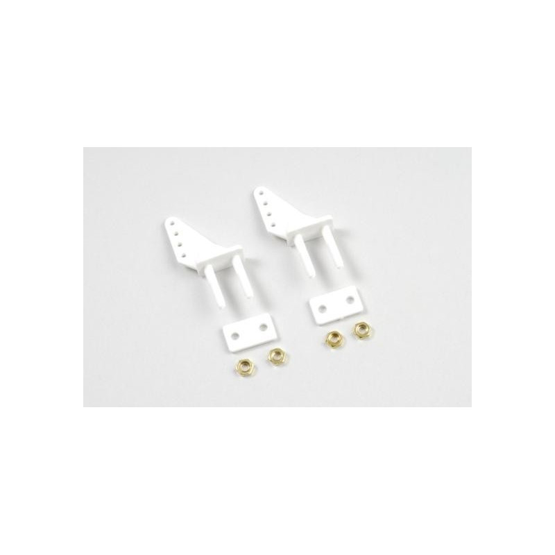 Nylon Control Horn - 30mm - w/ M3 Nuts - 2 pcs