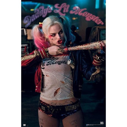 POSTER SUICIDE SQUAD HARLEY QUINN