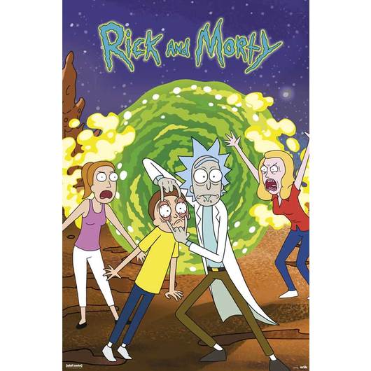 POSTER RICK E MORTY PORTAL