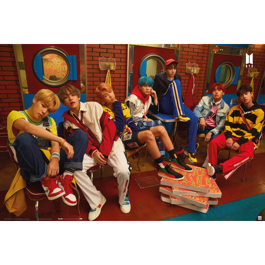 POSTER BTS PIZZA