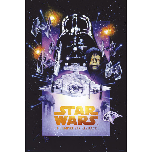 POSTER STAR WARS THE EMPIRE STRIKES BACK SPECIAL EDITION