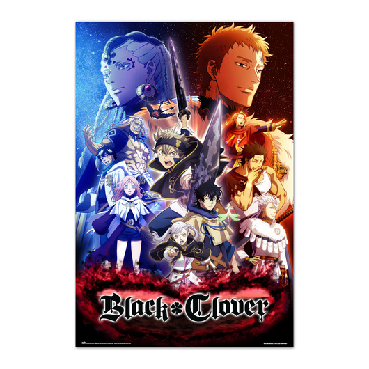 POSTER BLACK CLOVER ALL CHARACTERS
