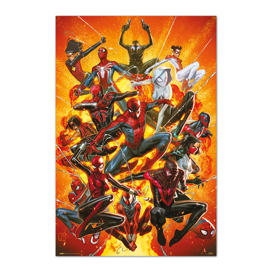 POSTER MARVEL SPIDERMAN - SPIDER-GEDDON 1