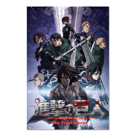 POSTER ATTACK ON TITAN - THE FINAL SEASON