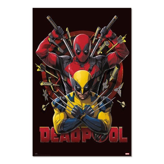 POSTER MARVEL DEADPOOL & WOLVERINE 2