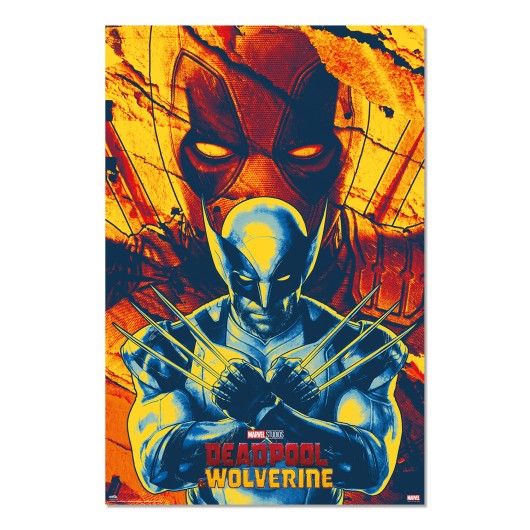 POSTER MARVEL DEADPOOL & WOLVERINE 3