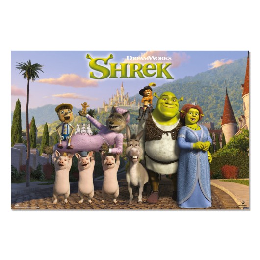 POSTER DREAMWORKS SHREK